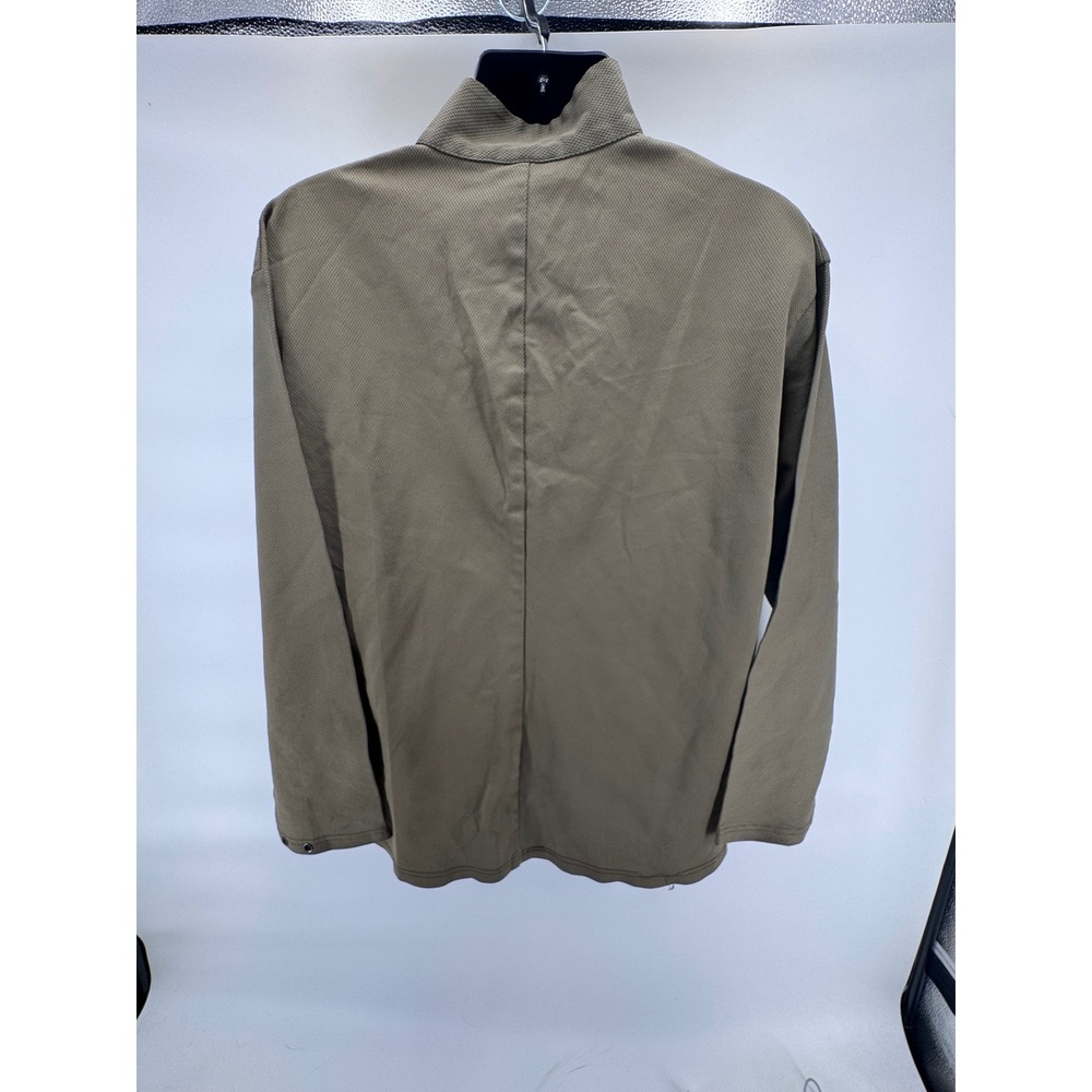 ScentLok Odor Eliminating Hunting Shirt Men's L Long Sleeve Mock Neck Snap Front - Picture 3 of 6